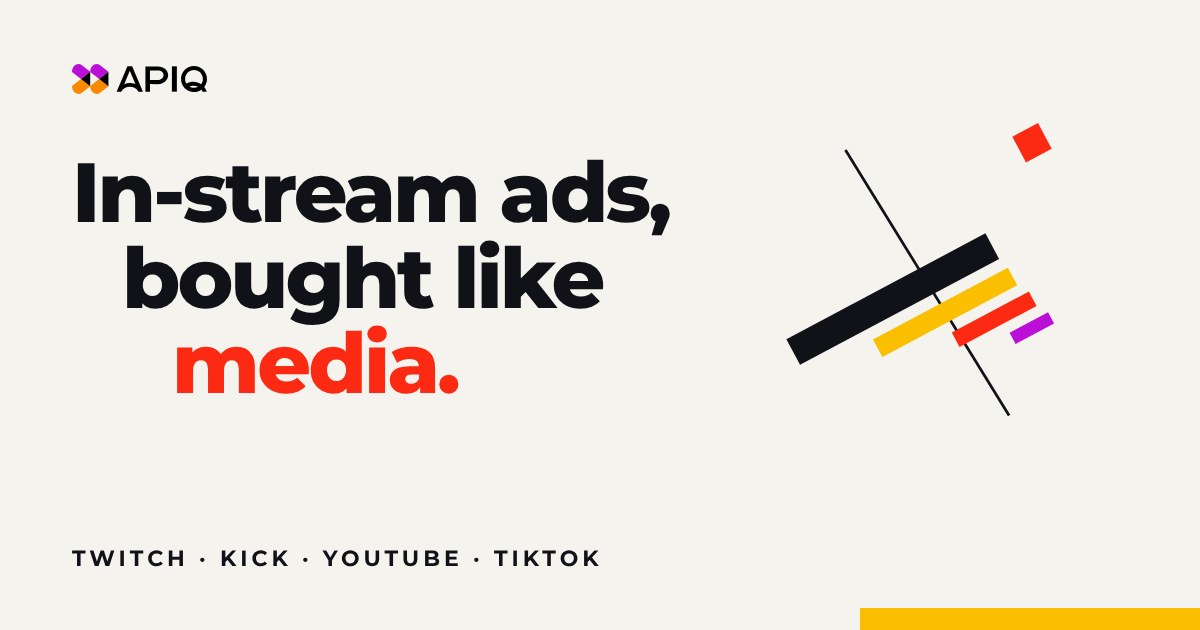 Influencer marketing on Twitch: formats, streamers, metrics — APIQ
